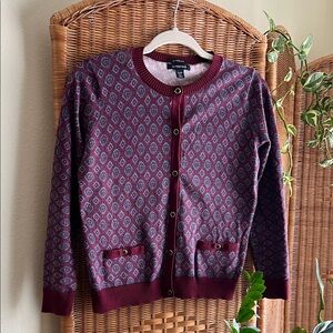 Lands’ End 100% Supima Cotton Cardigan